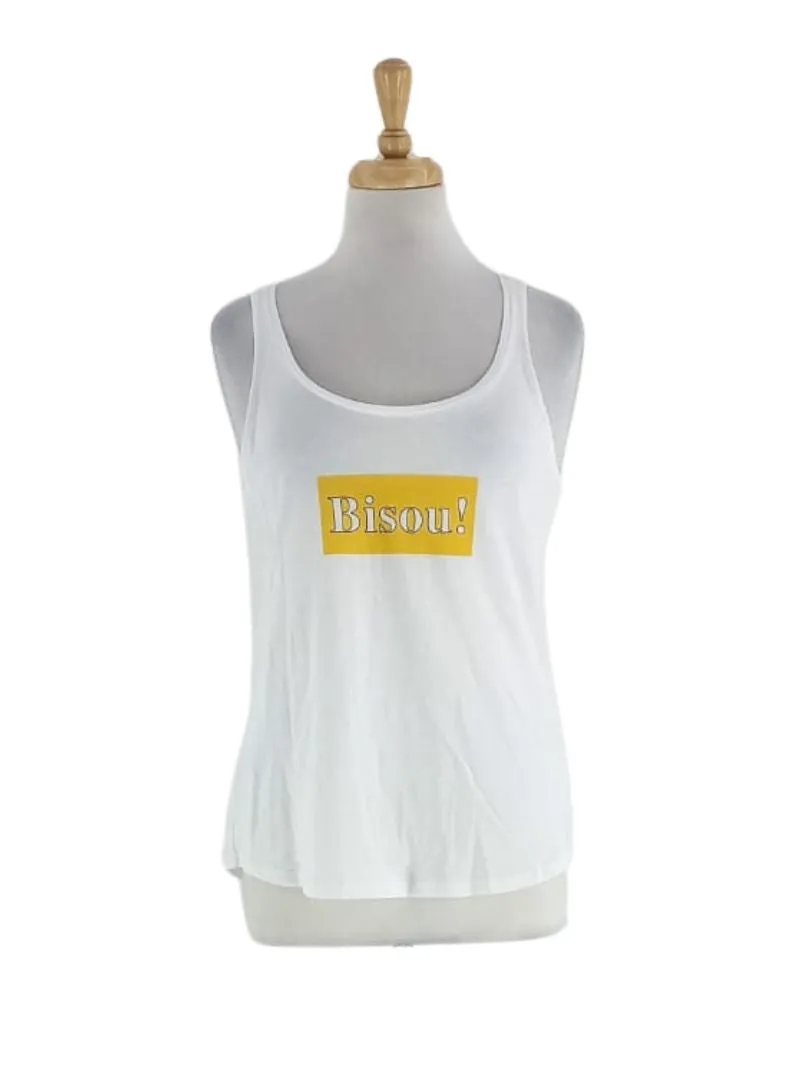BASIC PRINTED TANK TEE sold by FBO