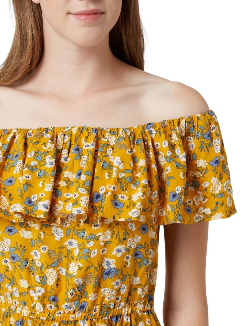 OFF THE SHOULDER MAXI DRESS sold by FBO product image thumbnail 3