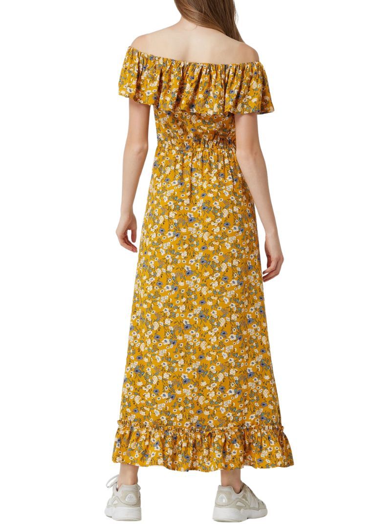 OFF THE SHOULDER MAXI DRESS sold by FBO product image thumbnail 2