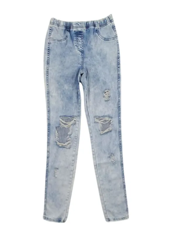 RIPPED WASHED JEGGING sold by FBO