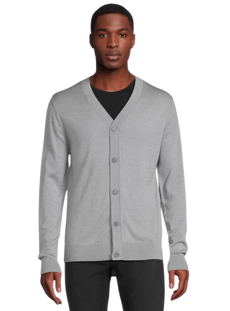 BASIC BUTTONED CARDIGAN sold by FBO