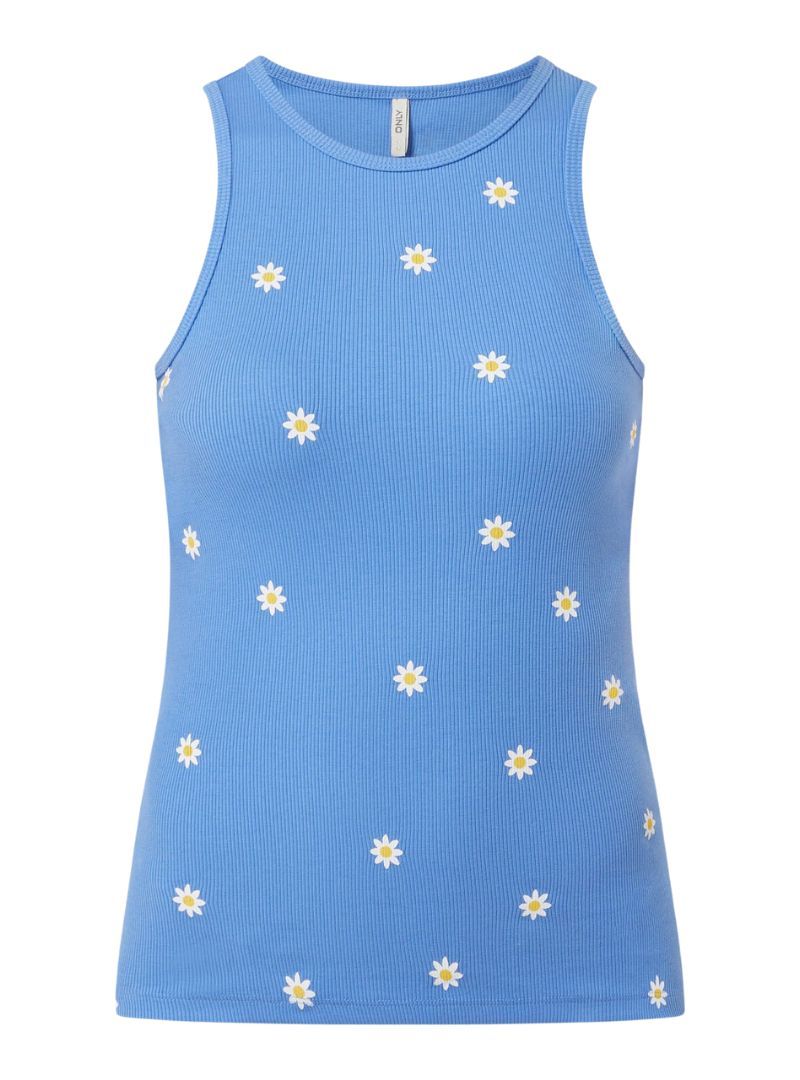 FLORAL RIBBED PRINTED TANK sold by FBO product image thumbnail 5