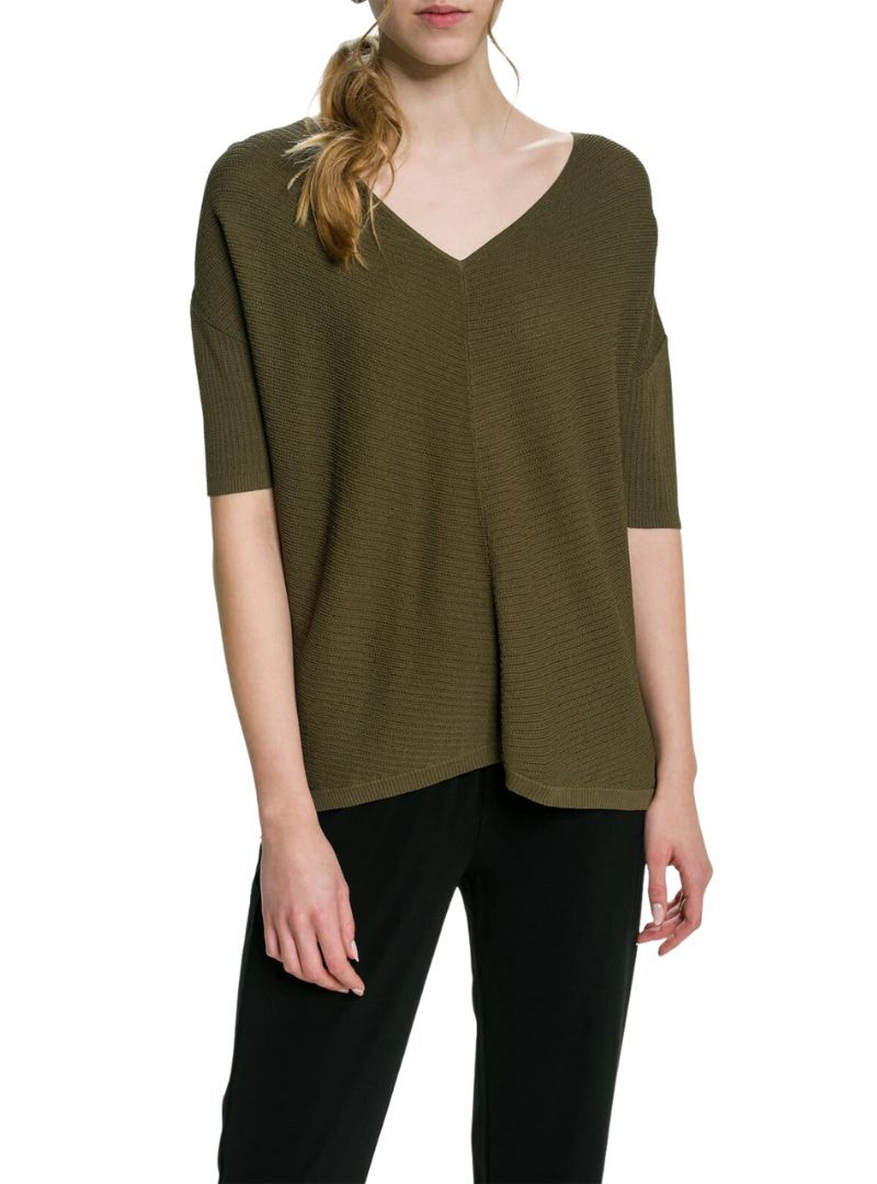 DETAILED KNIT BLOUSE sold by FBO