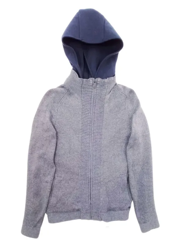 KNITTED HOODIE JACKET sold by FBO