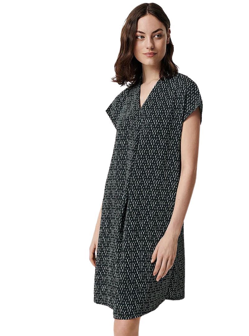 DETAILED A-LINE DRESS sold by FBO