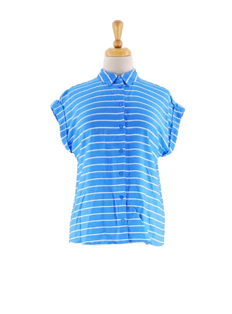 STRIPED BUTTONED SHIRT sold by FBO