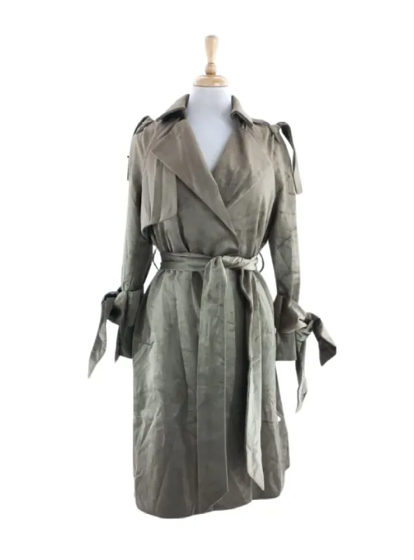 VELVET FEEL TRENCH COAT sold by FBO