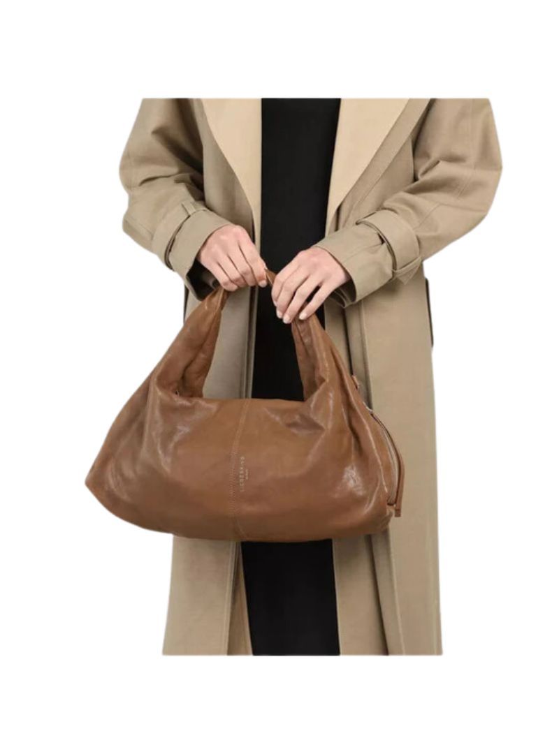 MEDIUM LEATHER SHOPPER BAG sold by FBO