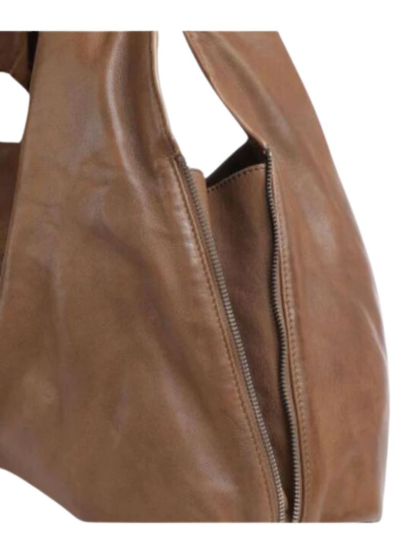 MEDIUM LEATHER SHOPPER BAG sold by FBO product image thumbnail 2