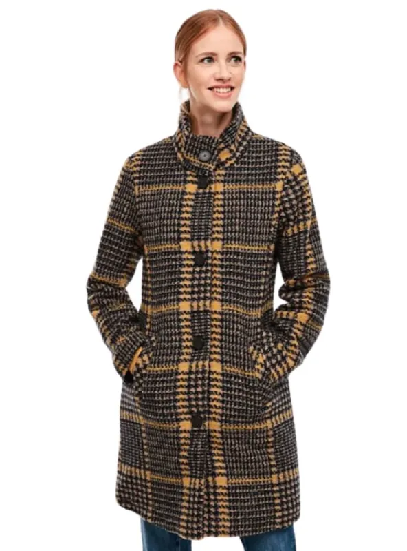 CHECKED DETAILED JACKET sold by FBO