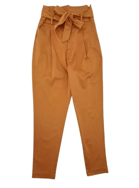 BELTED HIGHWAIST FORMAL PANT sold by FBO