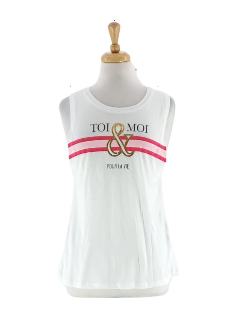 PRINTED TANK TOP sold by FBO