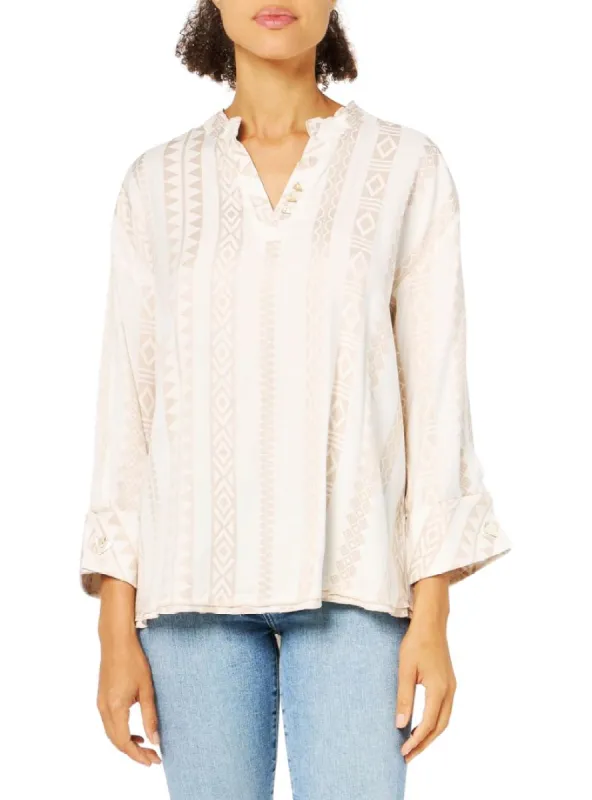 FLARE SLEEVE BLOUSE sold by FBO