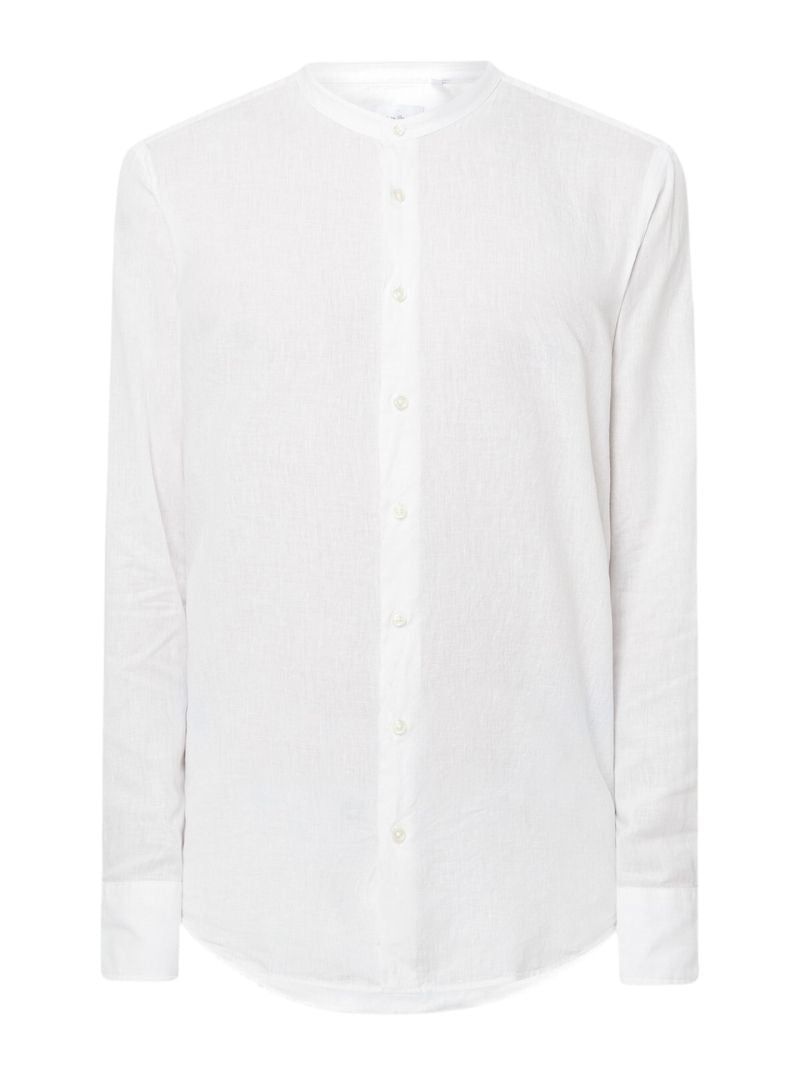 REGULAR FIT LINEN SHIRT sold by FBO product image thumbnail 4