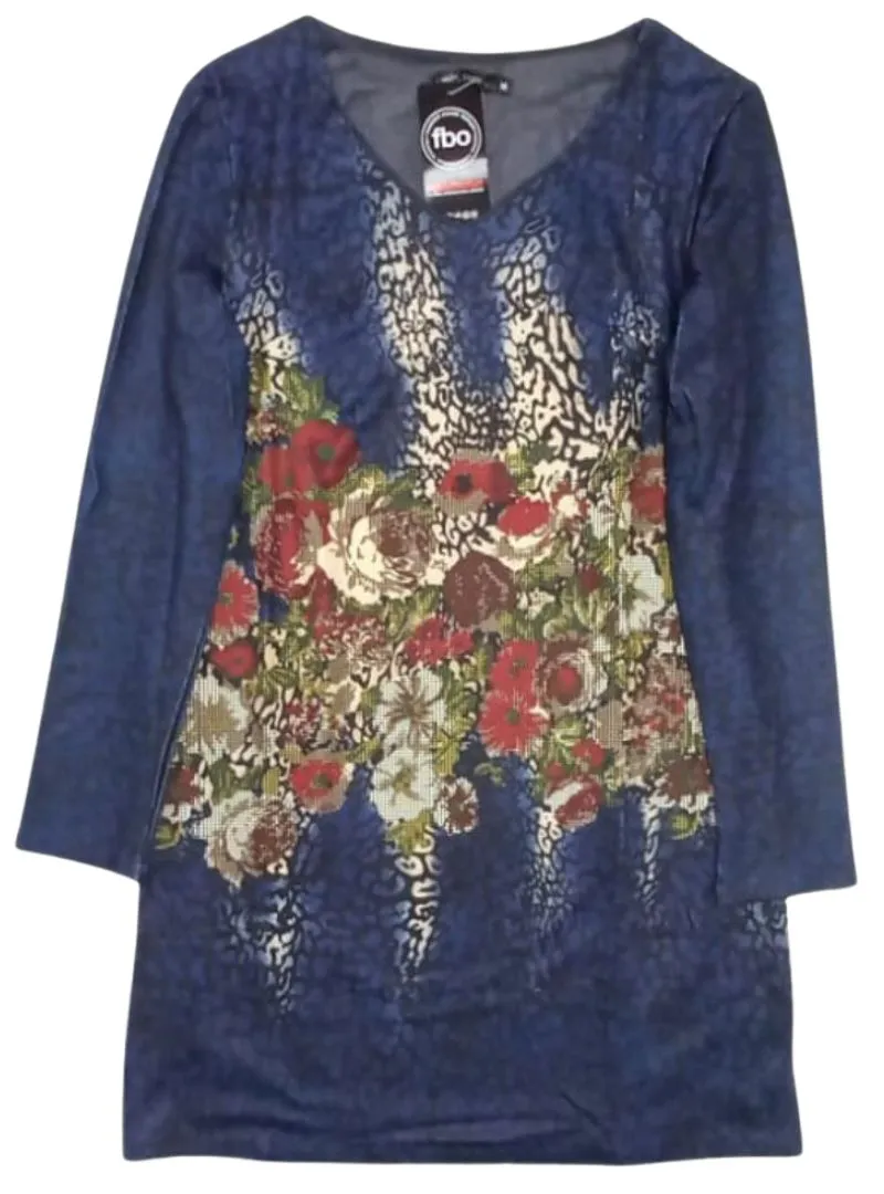 FLORAL DETAILED LONG SLEEVE DRESS sold by FBO