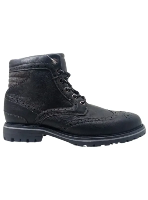 DETAIL LACE UP BOOT sold by FBO