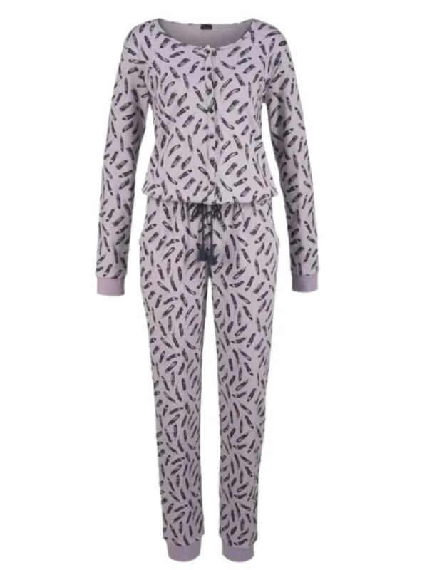 LOUNGE PYJAMA JUMPSUIT sold by FBO