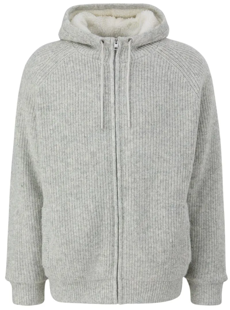 DETAILED KNIT HOODED JACKET sold by FBO product image thumbnail 3