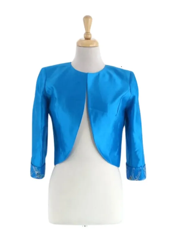 TEXTURED CROPPED JACKET sold by FBO