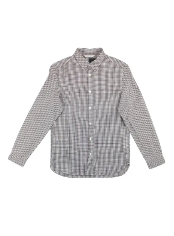 LONG SLEEVE CHECKED SHIRT sold by FBO