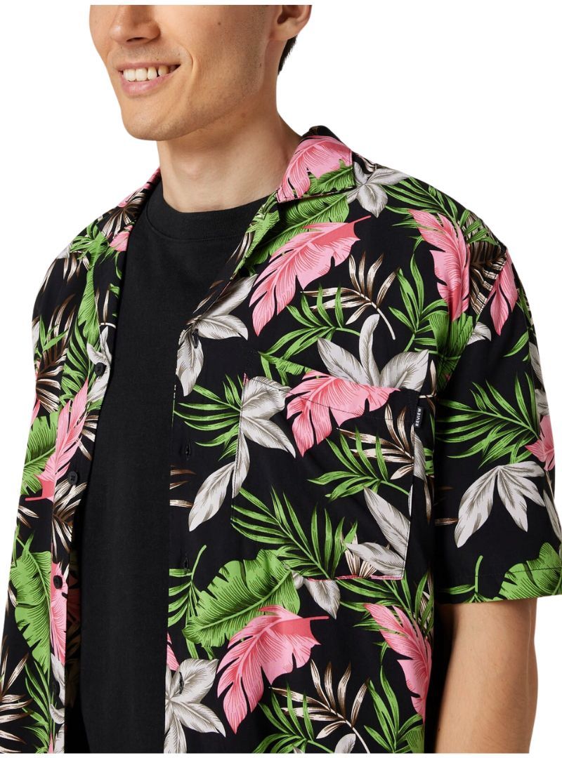 BUTTONED DOWN FLORAL PRINT SHIRT sold by FBO product image thumbnail 2