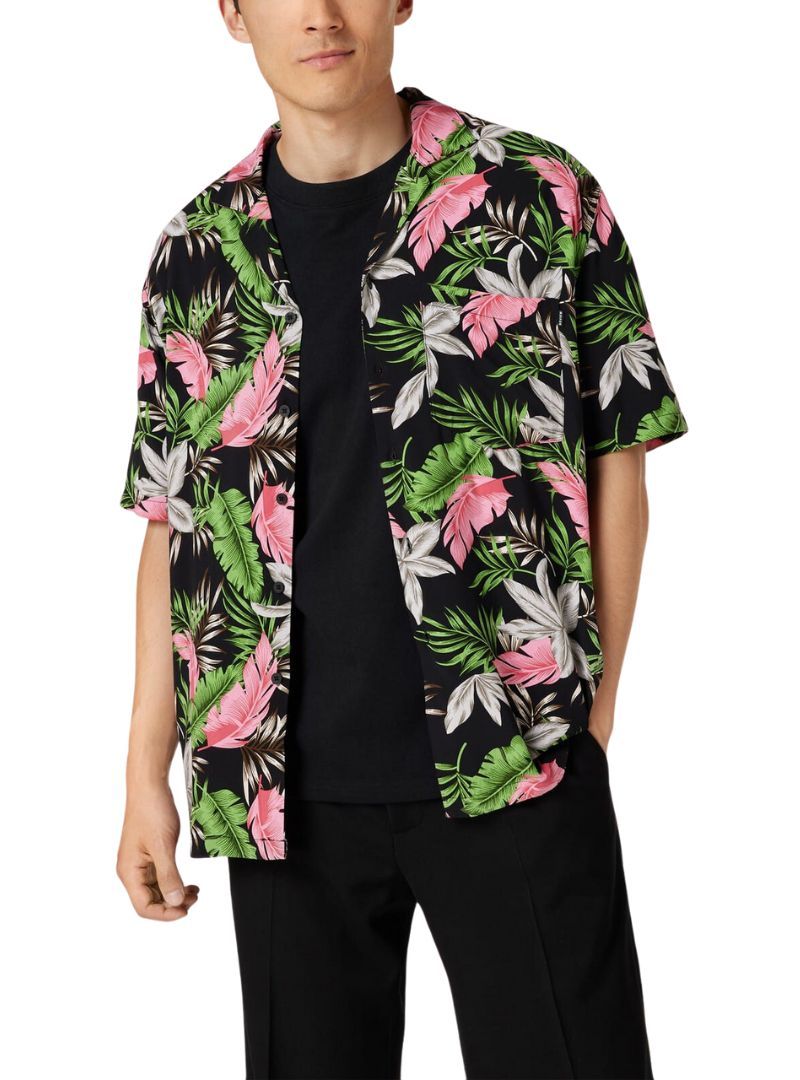 BUTTONED DOWN FLORAL PRINT SHIRT sold by FBO