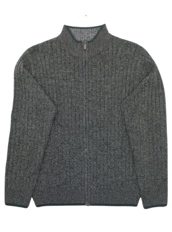 ZIP UP KNIT JACKET sold by FBO