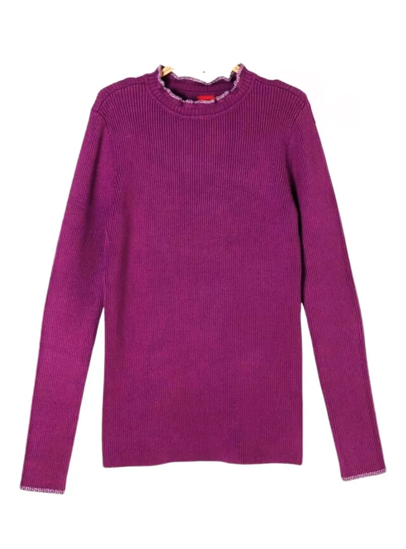 RIBBED LONG SLEEVE TOP sold by FBO