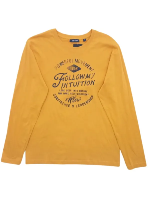 BASIC PRINTED LONG SLEEVE T-SHIRT sold by FBO