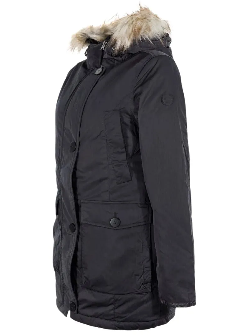 FAUX FUR HOODED PARKA JACKET sold by FBO product image thumbnail 2