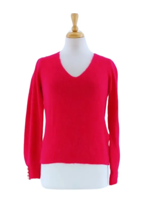BUTTON DETAIL KNIT TOP sold by FBO
