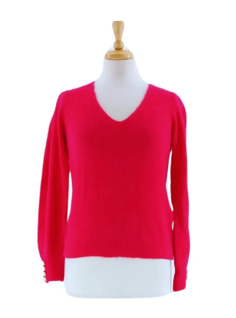 BUTTON DETAIL KNIT TOP sold by FBO