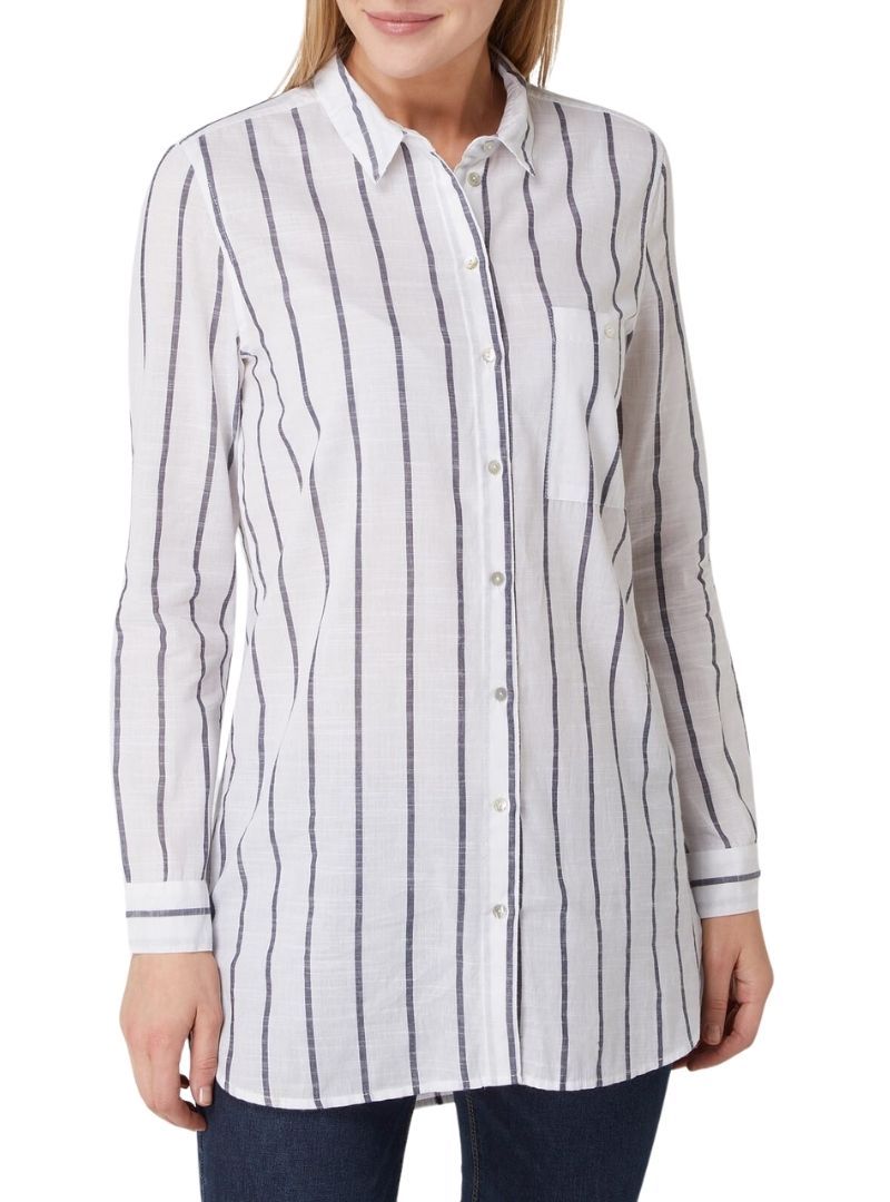 STRIPED BUTTON DOWN SHIRT sold by FBO