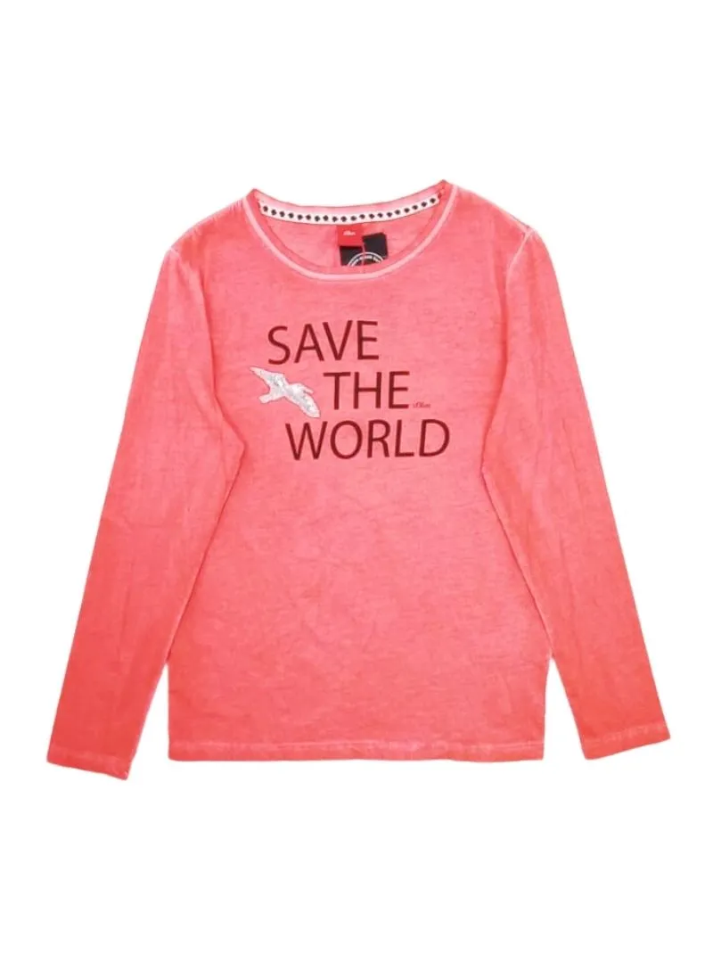 LONG SLEEVE PRINTED TEE sold by FBO