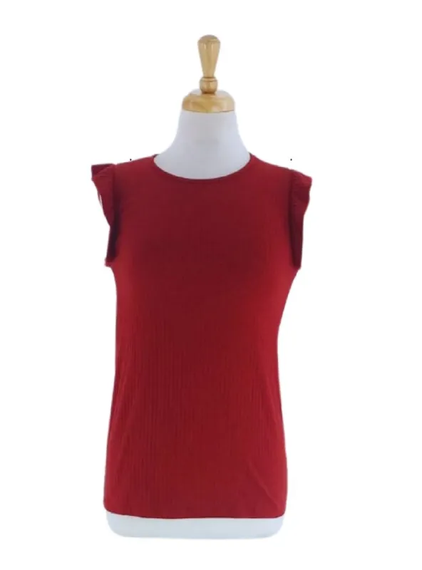 RIBBED SLEEVE TOP sold by FBO