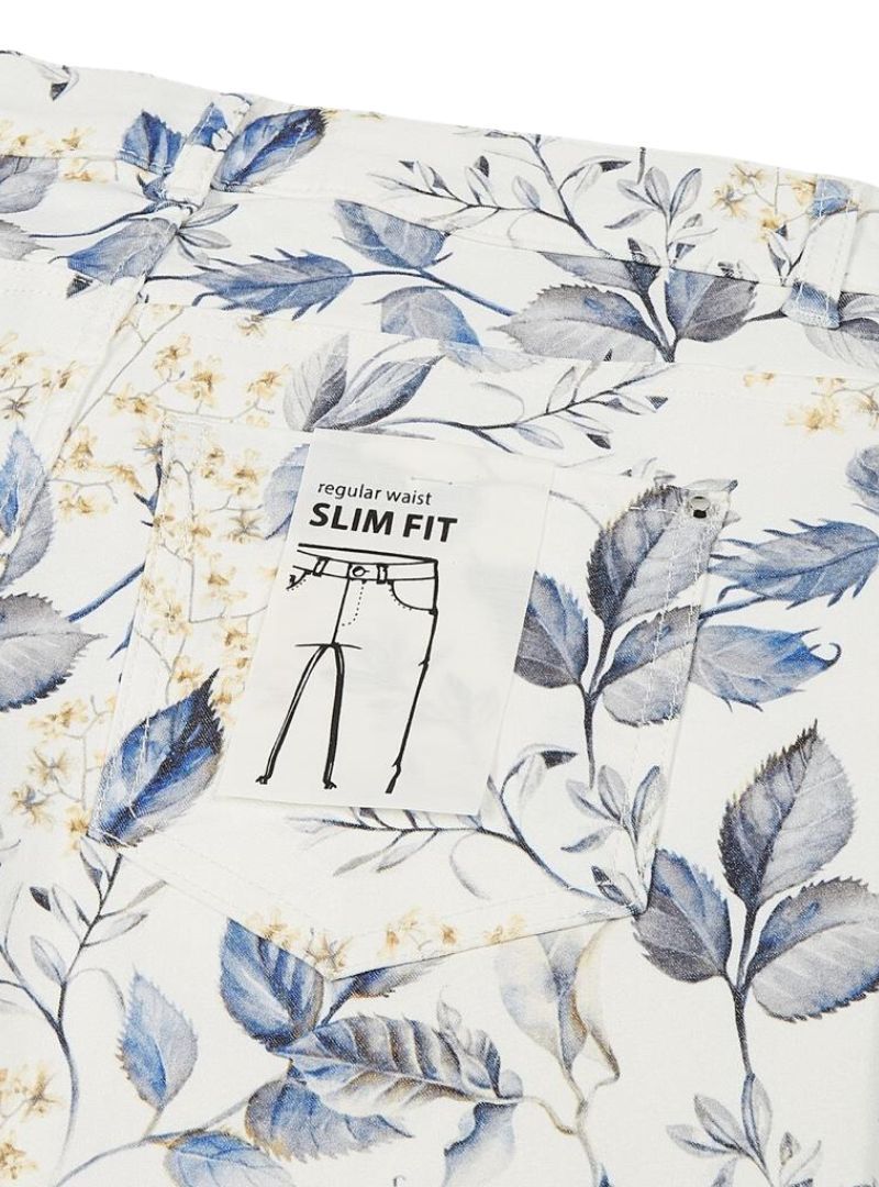 SLIM FIT FLORAL PANTS sold by FBO product image thumbnail 5