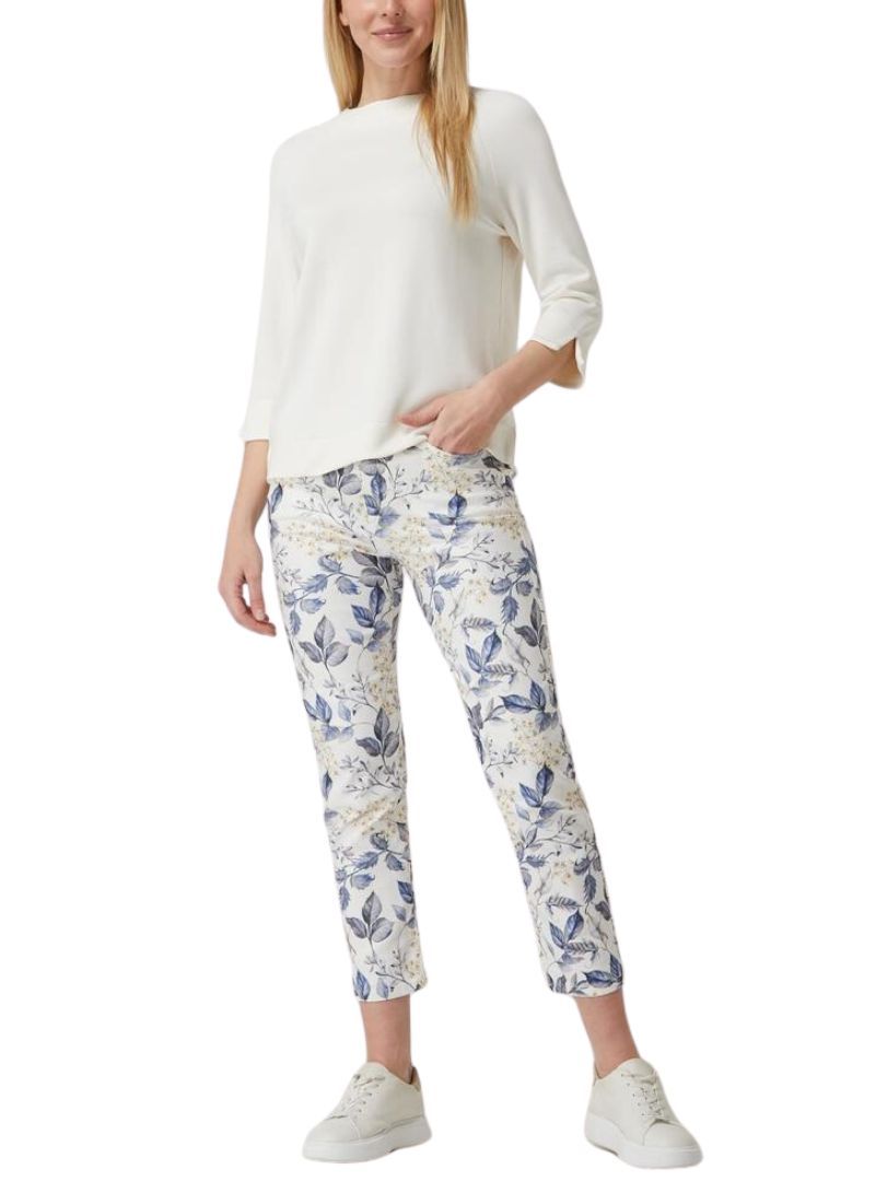 SLIM FIT FLORAL PANTS sold by FBO