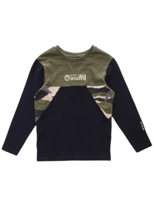 CAMO PRINTED T-SHIRT sold by FBO