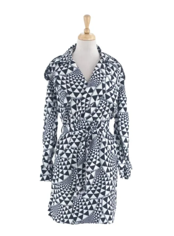 PATTERNED COAT sold by FBO