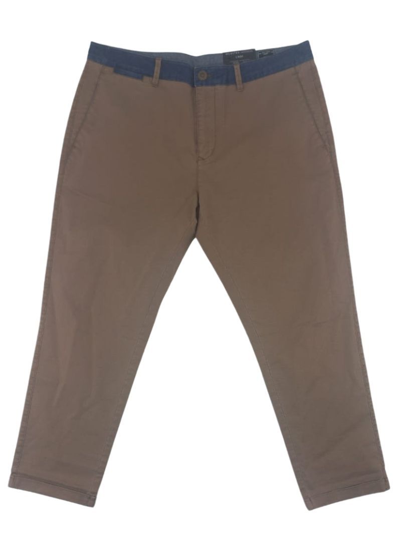 PATTERNED CROP FIT TROUSER sold by FBO