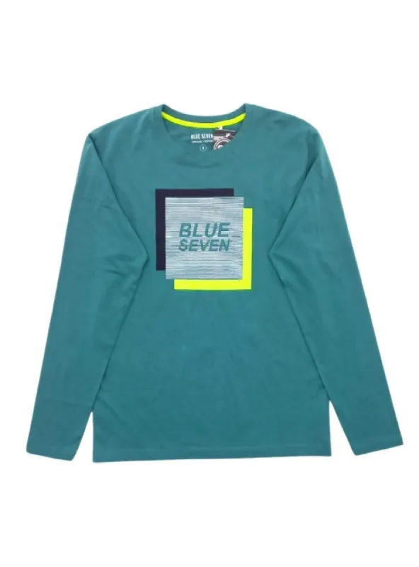 PRINTED LONG SLEEVE TOP sold by FBO