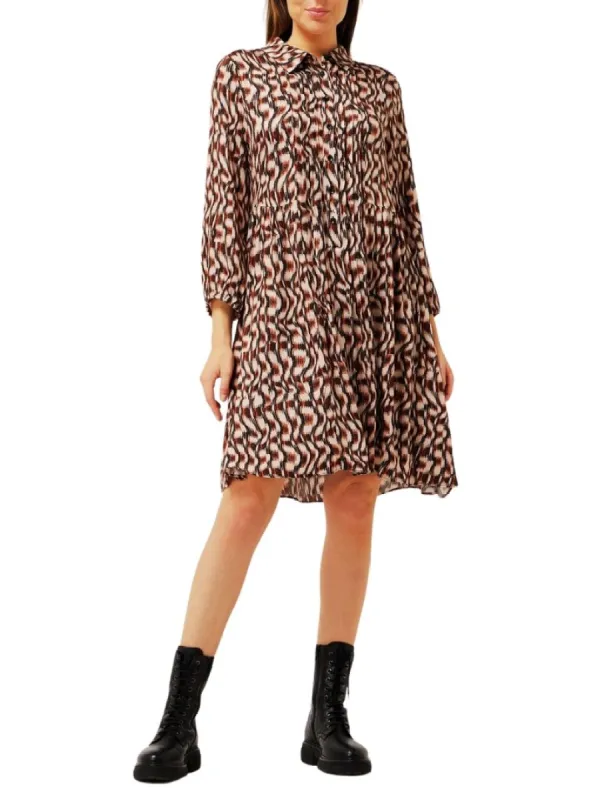 BUTTONED VISCOSE DRESS sold by FBO