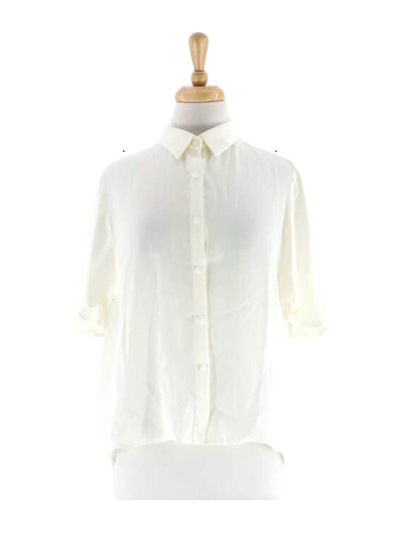 SLEEVE BUTTON DOWN BLOUSE sold by FBO