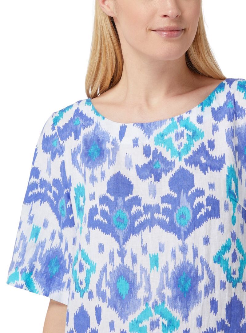 DETAILED LINEN DRESS WITH POCKETS sold by FBO product image thumbnail 3