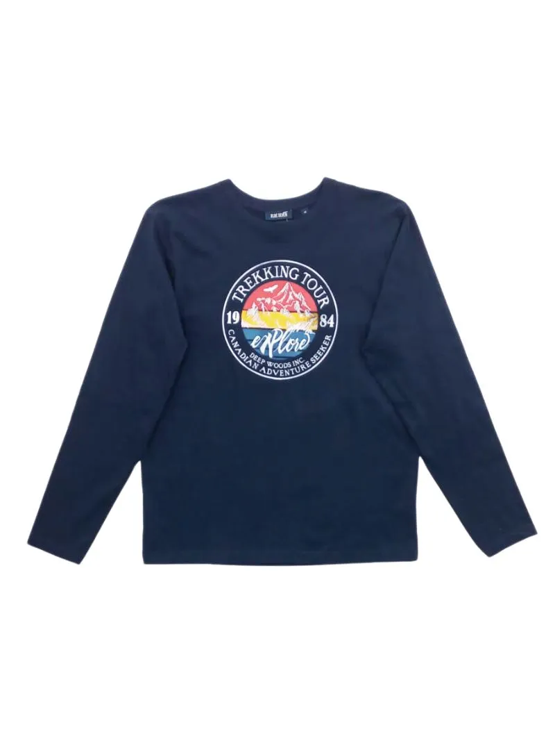 LONG SLEEVE PRINTED TOP sold by FBO