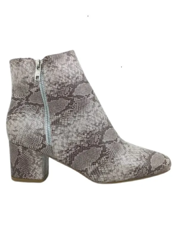 Studio Ladies Animal Print Ankle Boot - Brown sold by FBO