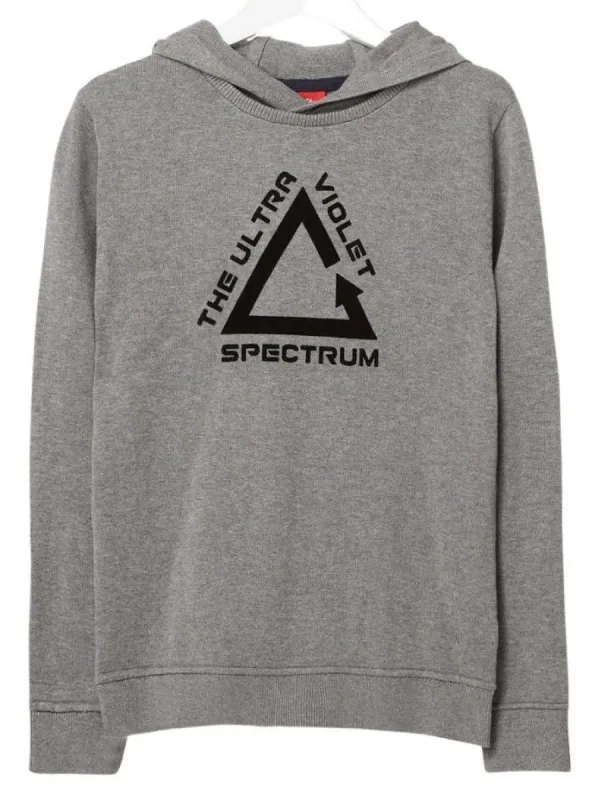 DETAILED KNIT HOODIE sold by FBO