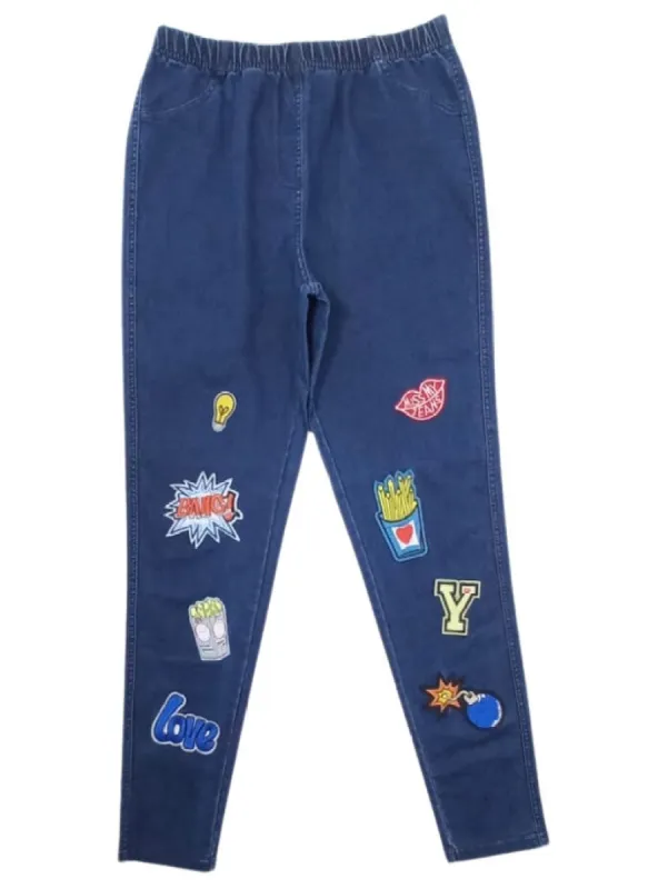 DETAILED SKINNY JEGGINS sold by FBO