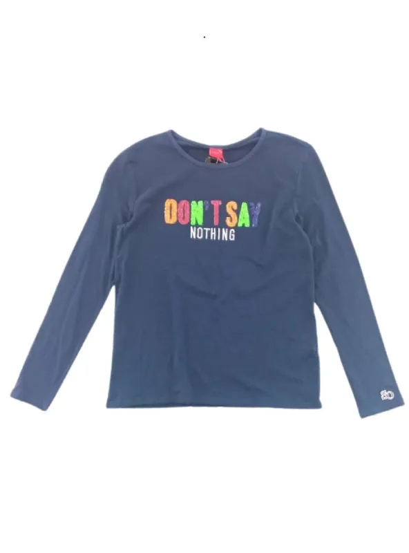 DETAILED SEQUINS PRINT LONG SLEEVE TSHIRT sold by FBO