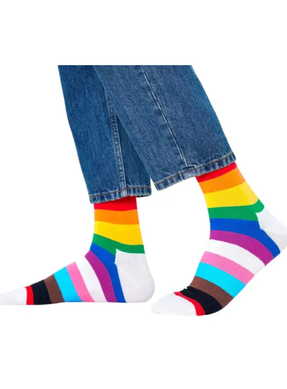 STRIPED PRINT SOCKS sold by FBO